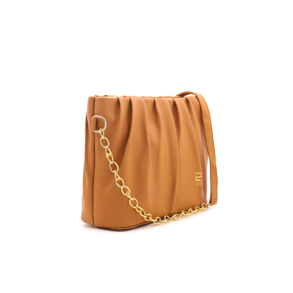 Mustard Formal Shoulder Bag P55220