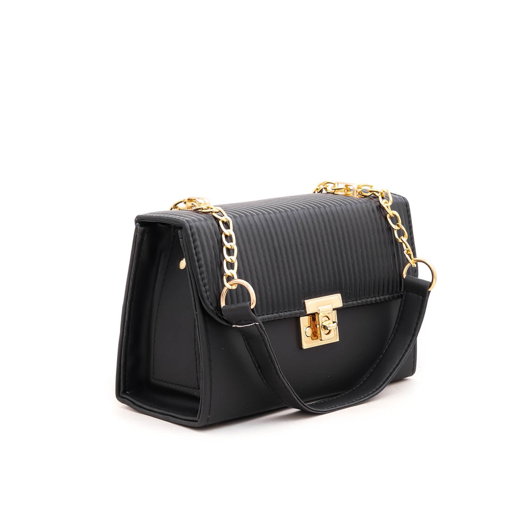 Black Formal Shoulder Bag P55287