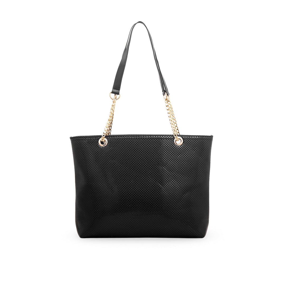 Black Formal Shoulder Bag P55510