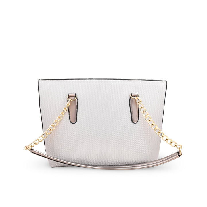 Silver Formal Shoulder Bag P55516