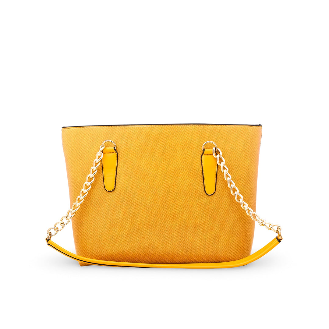 Yellow Formal Shoulder Bag P55516