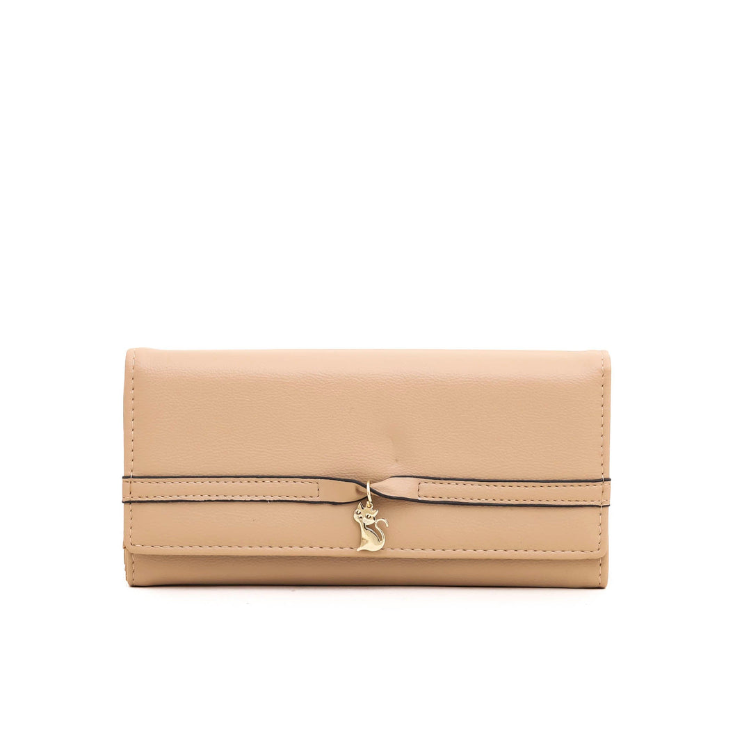 Beige Casual Wallet P70761