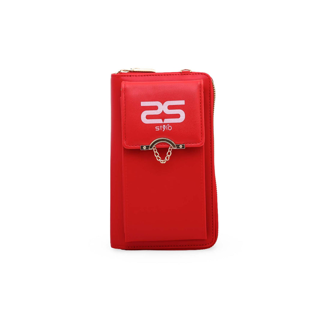 Red Casual Pouch P70798