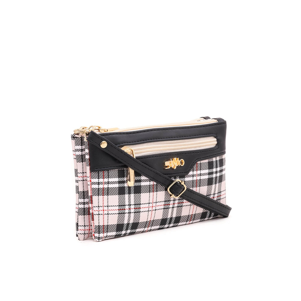 Blkwht Casual Pouch P70905