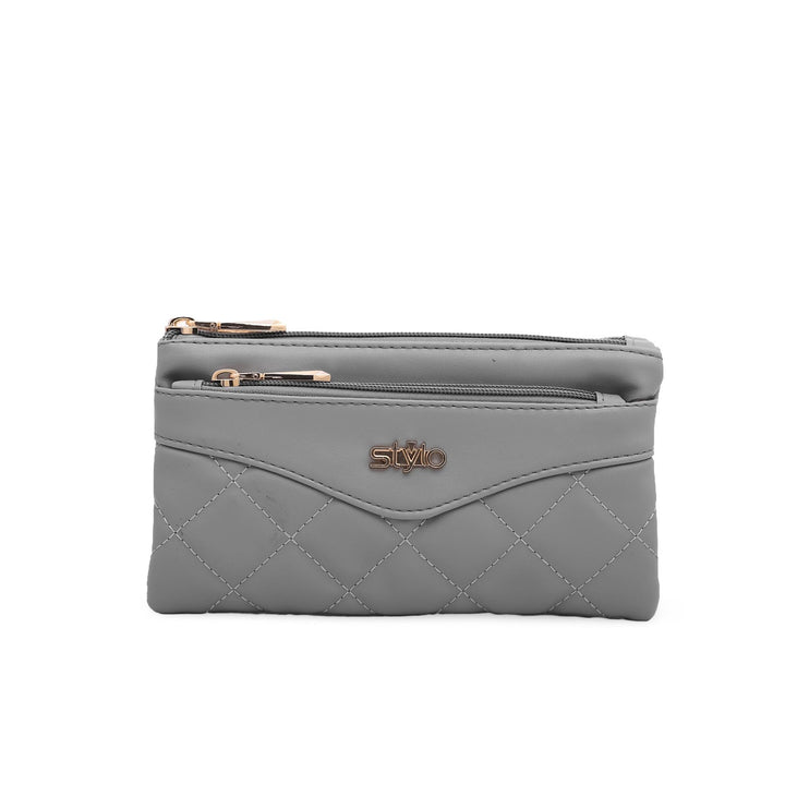 Grey Casual Pouch P70906