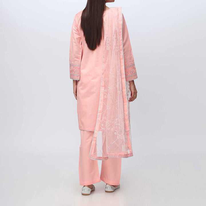 3PC- Embellished Khadi Net Suit PF3010