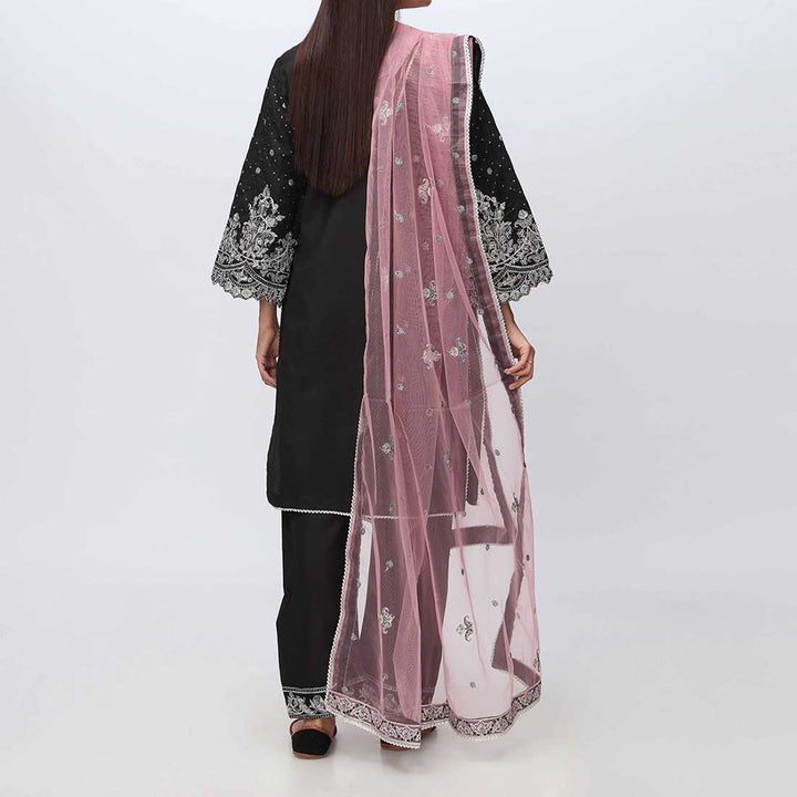 3PC- Embellished Khadi Net Suit PF3017