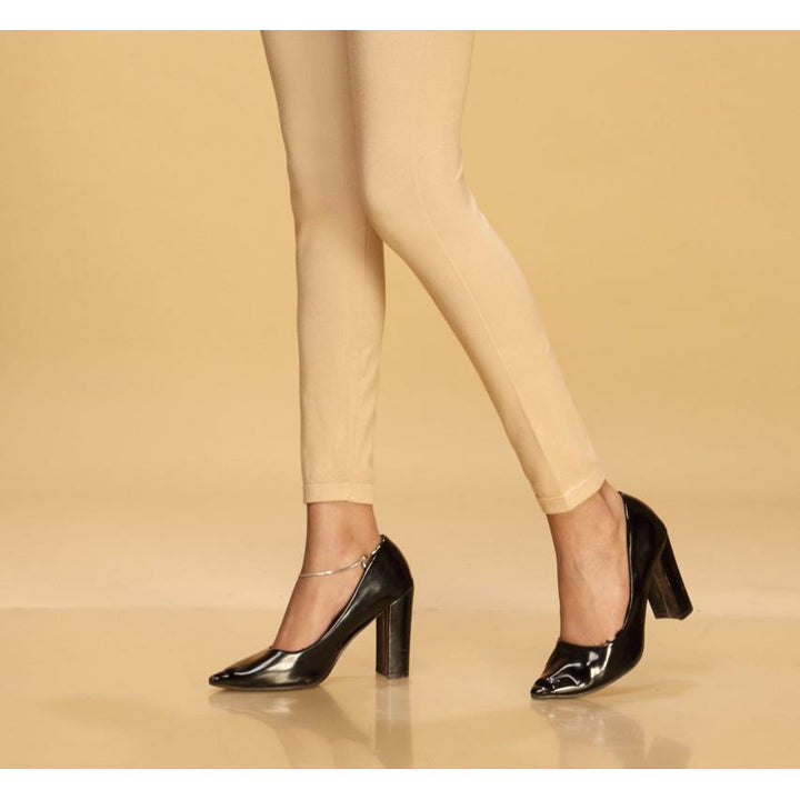 Khaki Color Plain Tights PN2060