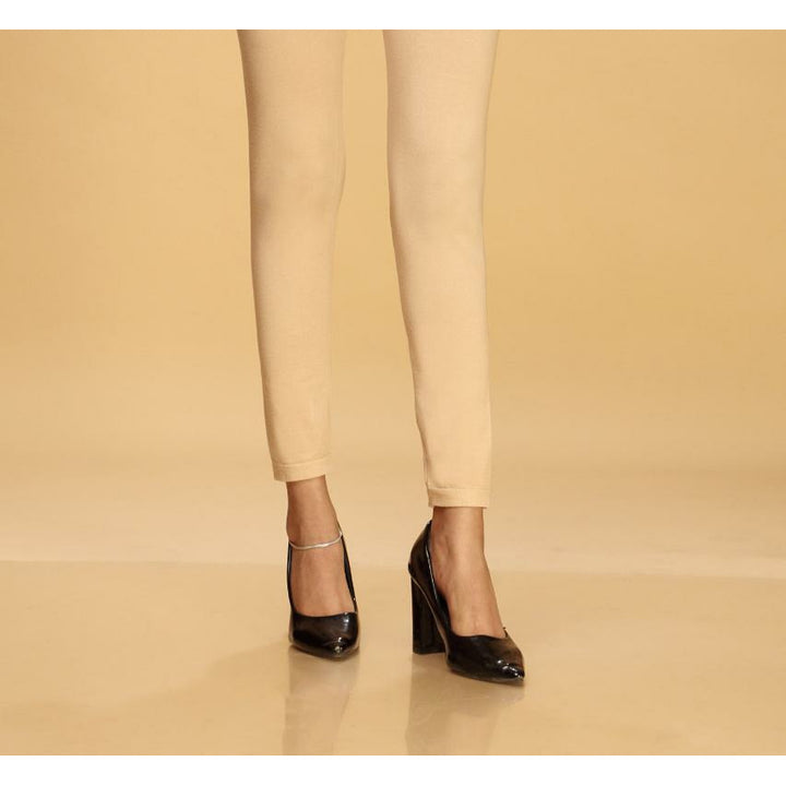 Khaki Color Plain Tights PN2060