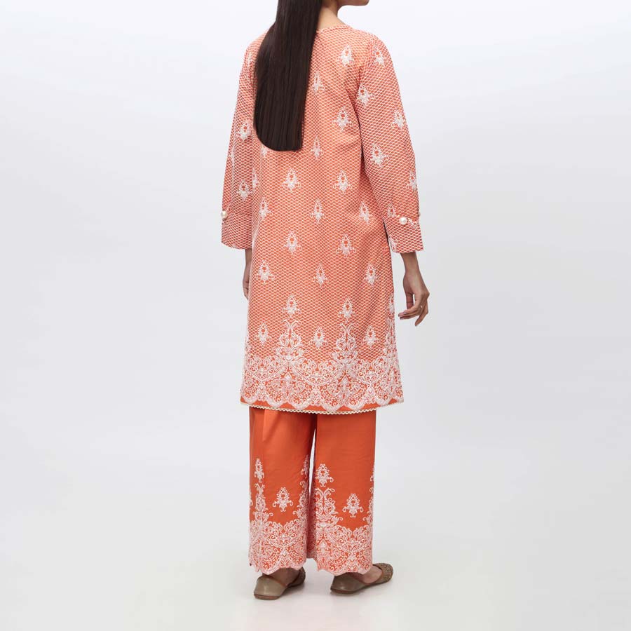 2PC- Puff Printed Cambric Shirt & Trouser PS4017