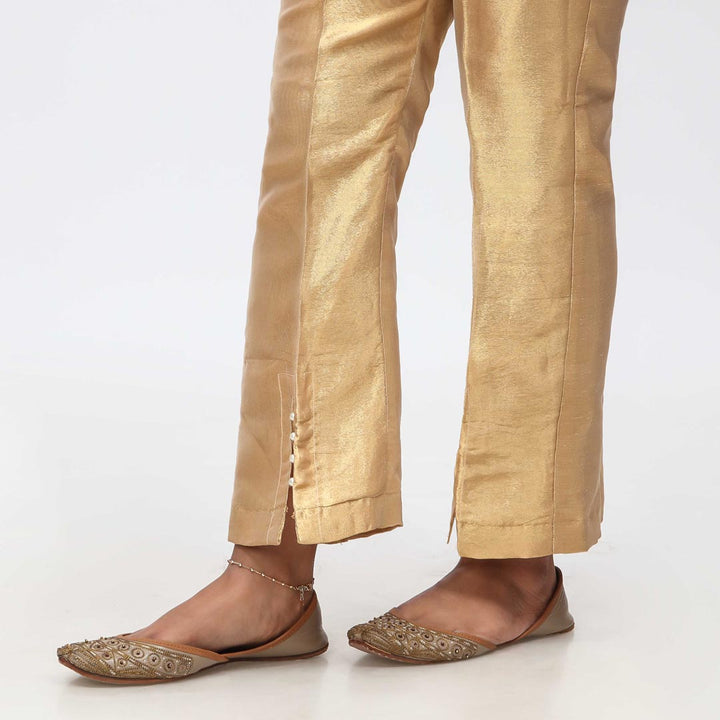 Golden Dyed Tissue Slim Fit Trouser PS4533