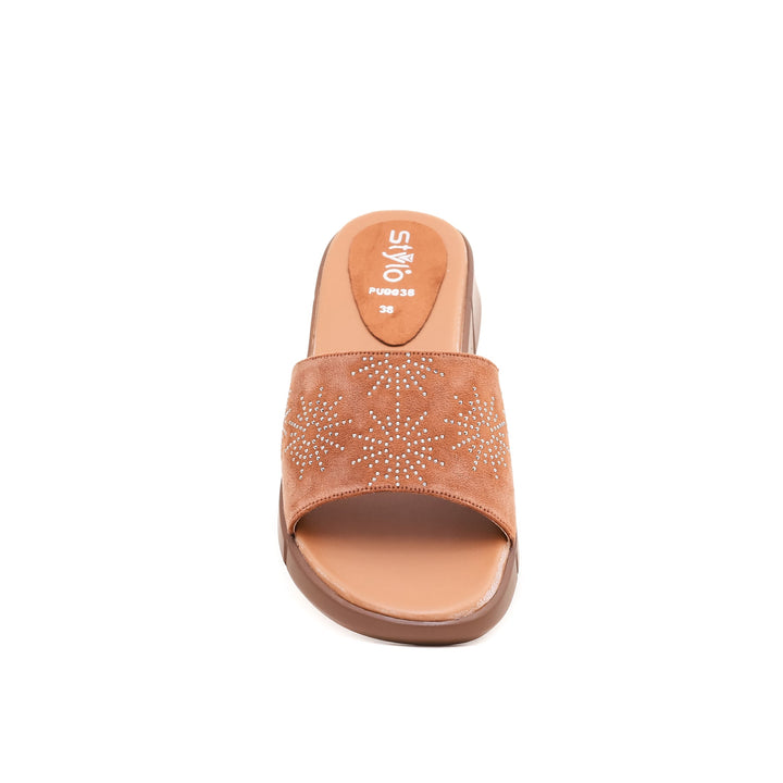 Brown Formal Slipper PU0038