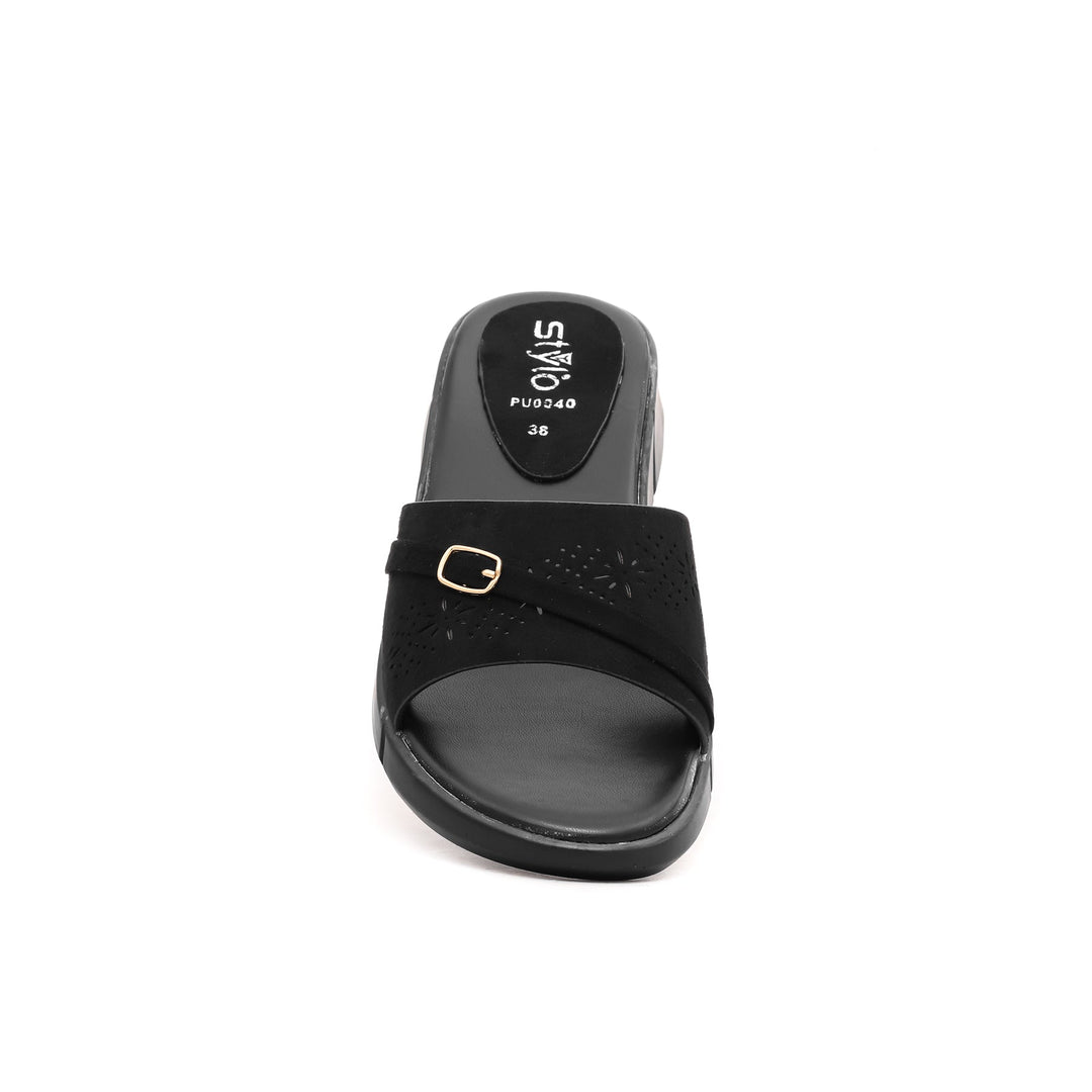 Black Formal Slipper PU0040