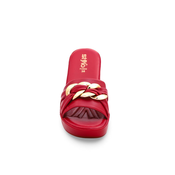 Maroon Formal Slipper PU0048