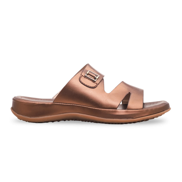 Copper PU Slippers PU0055