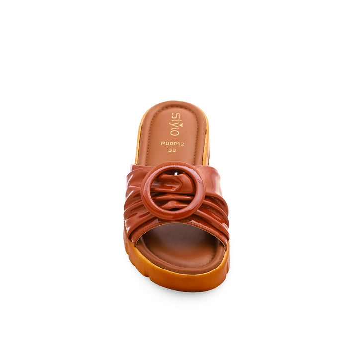 Tan Formal Slipper PU0092