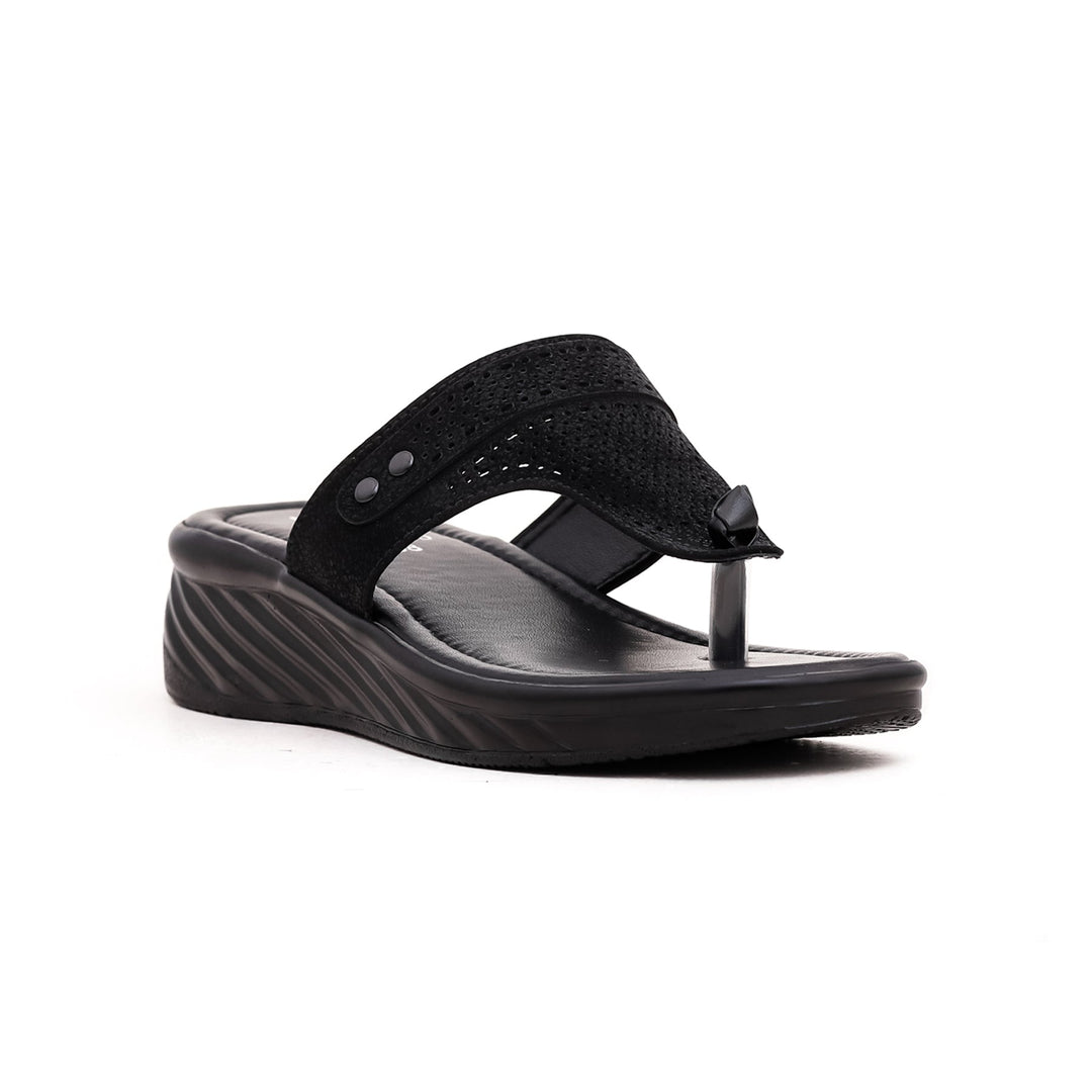 Black Formal Chappal PU0150