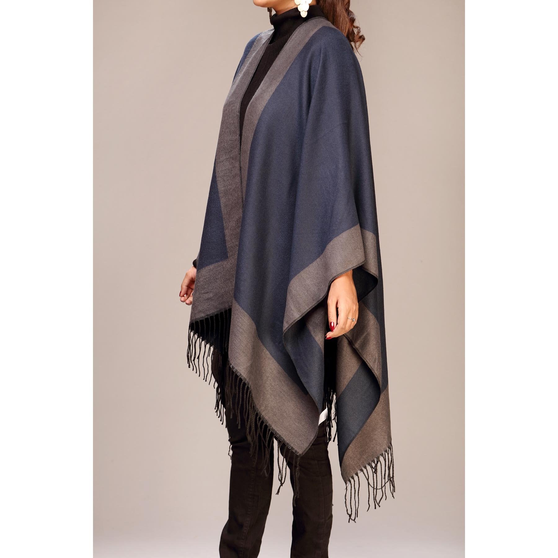 Winter Cape Shawl PW180512