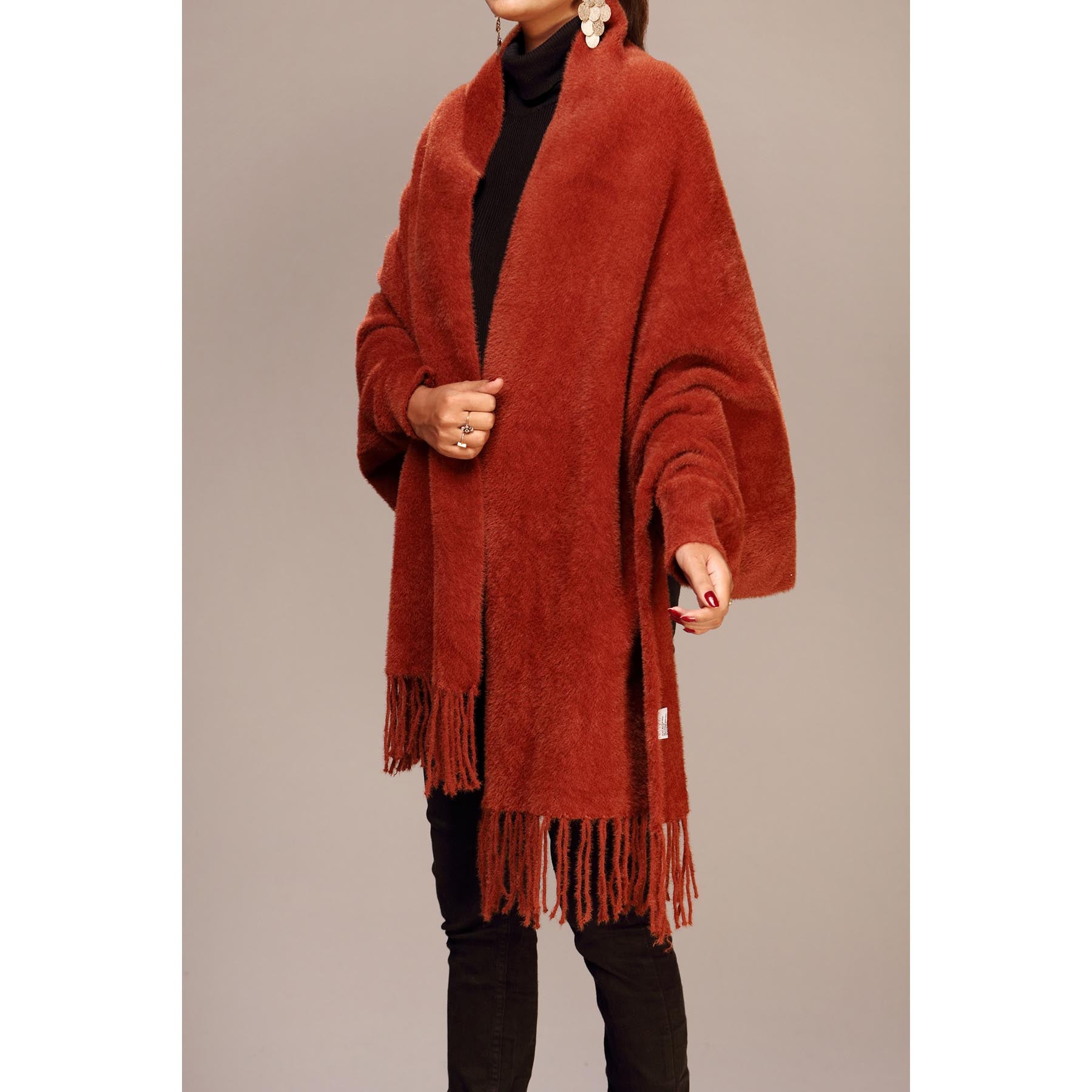 Winter Cape Shawl PW182502