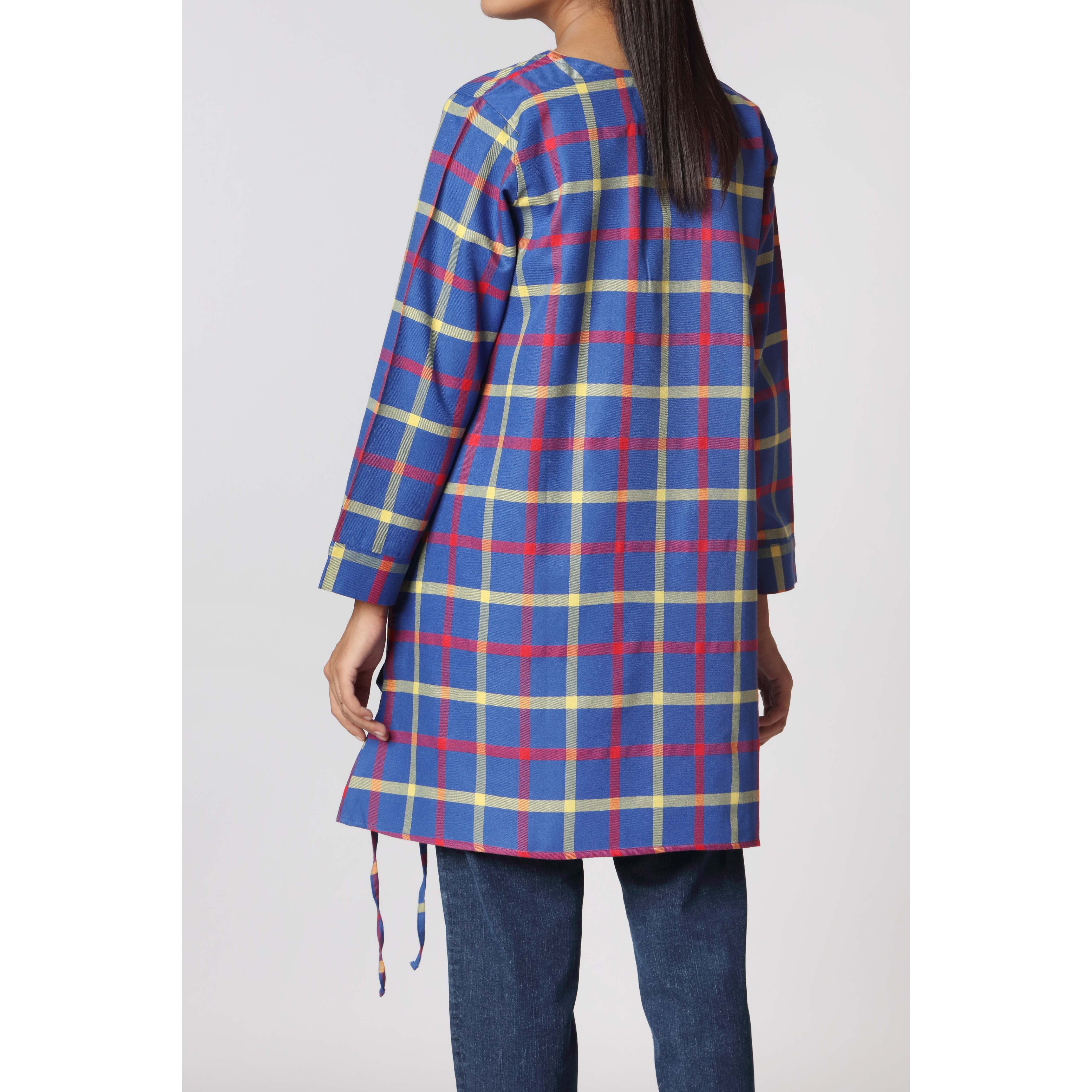 1PC- Flannel Checkered Shirt  PW2261