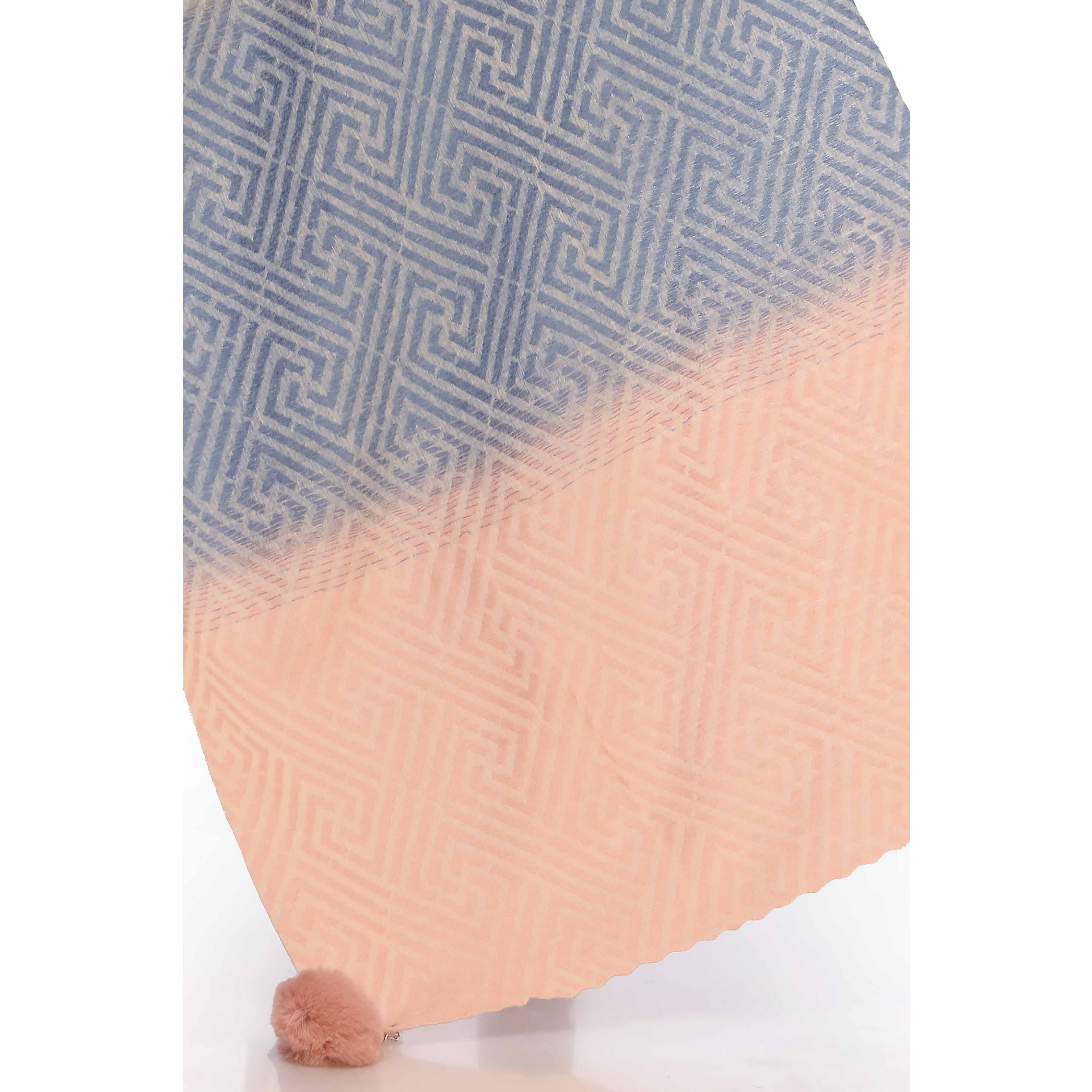 Khaki Two Tone Shawl PW2734