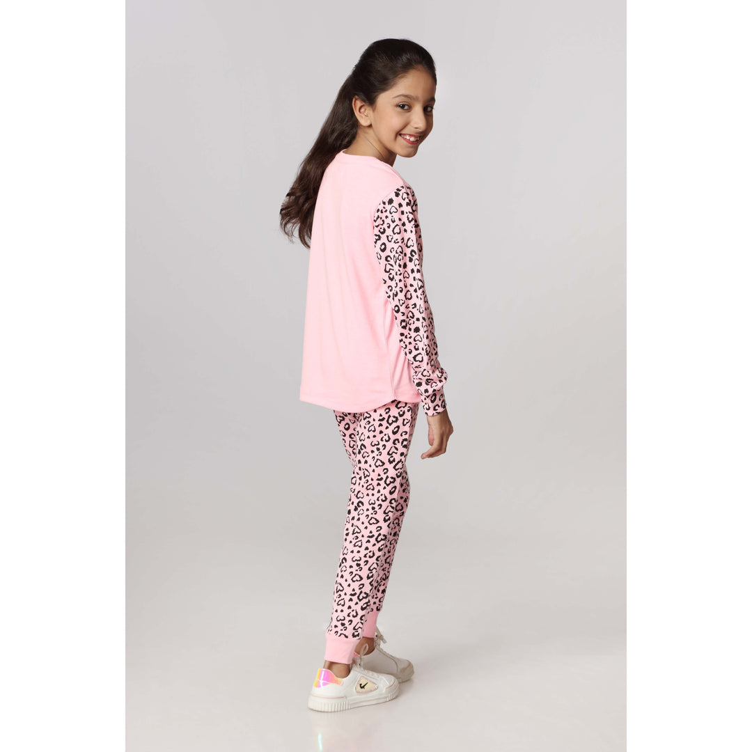 Girls Pink Jersey Shirt PW2839