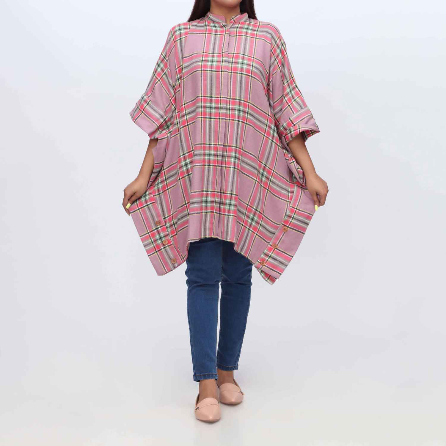 1PC- Flannel Checkered Shirt PW3212