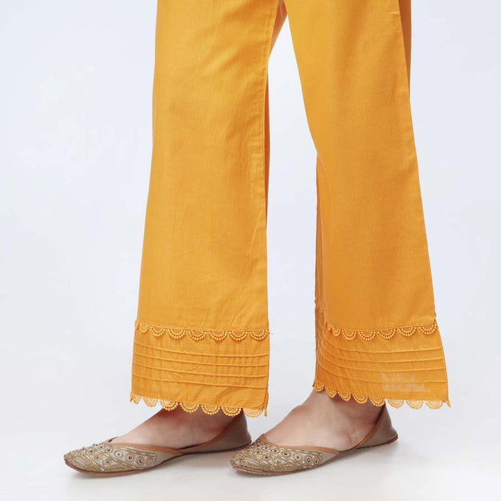 Mustard Striper Broshia Straight Fit Trouser PW3622