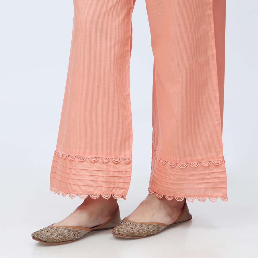 Peach Striper Broshia Straight Fit Trouser PW3622