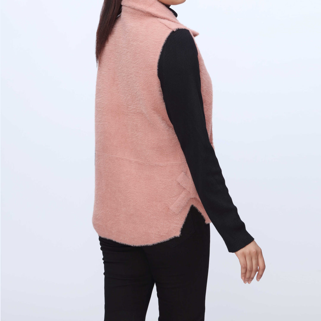 Peach Mid Length Cardigan PW3920