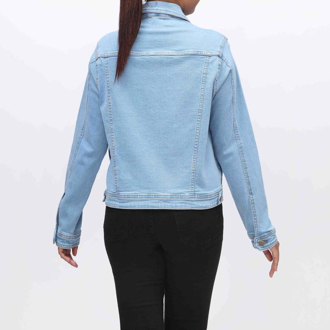 Sky Blue Denim Jacket PW3998