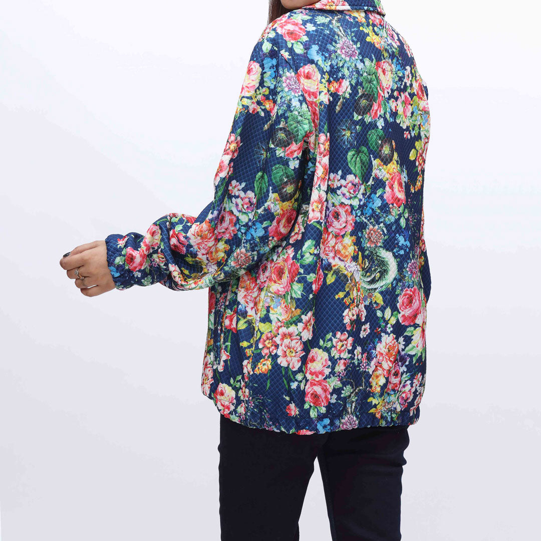 Multy Floral Quilted jacket PW9053