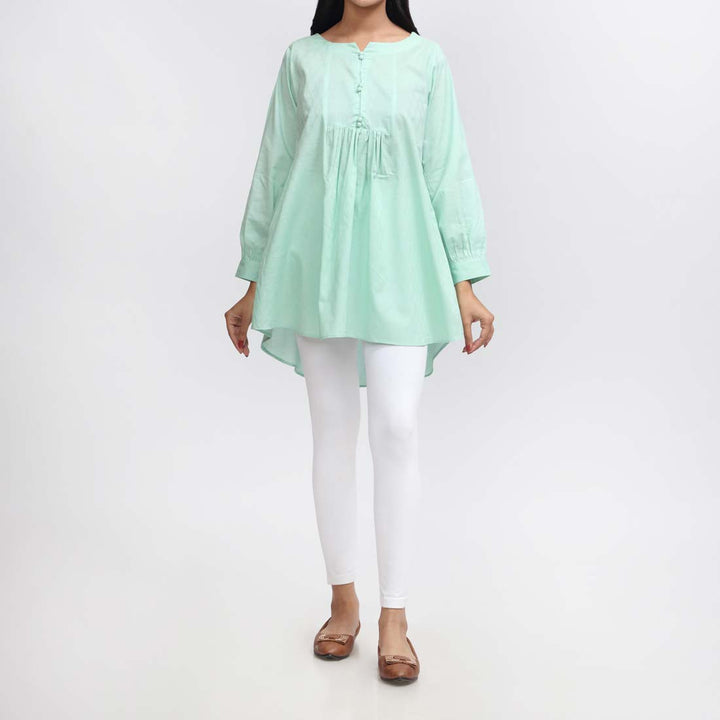 1PC- Solid Dobby Cotton Top PW9099