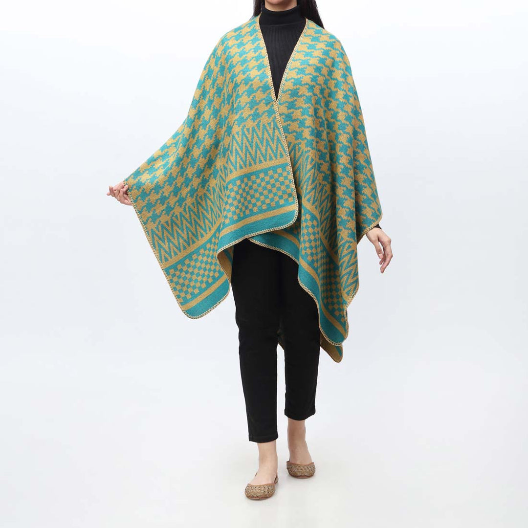 Green Cape Shawl PW9801