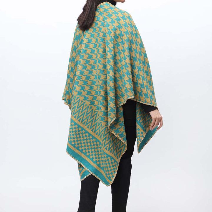 Green Cape Shawl PW9801