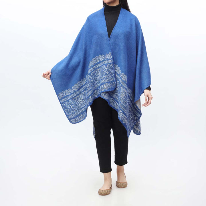 Blue Cape Shawl PW9802