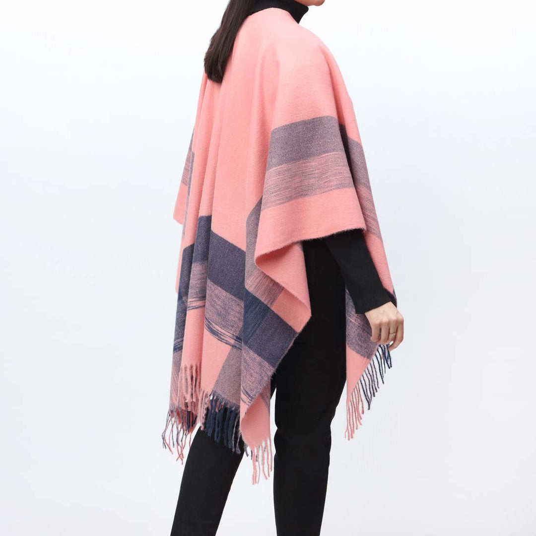 Peach Cape Shawl PW9805