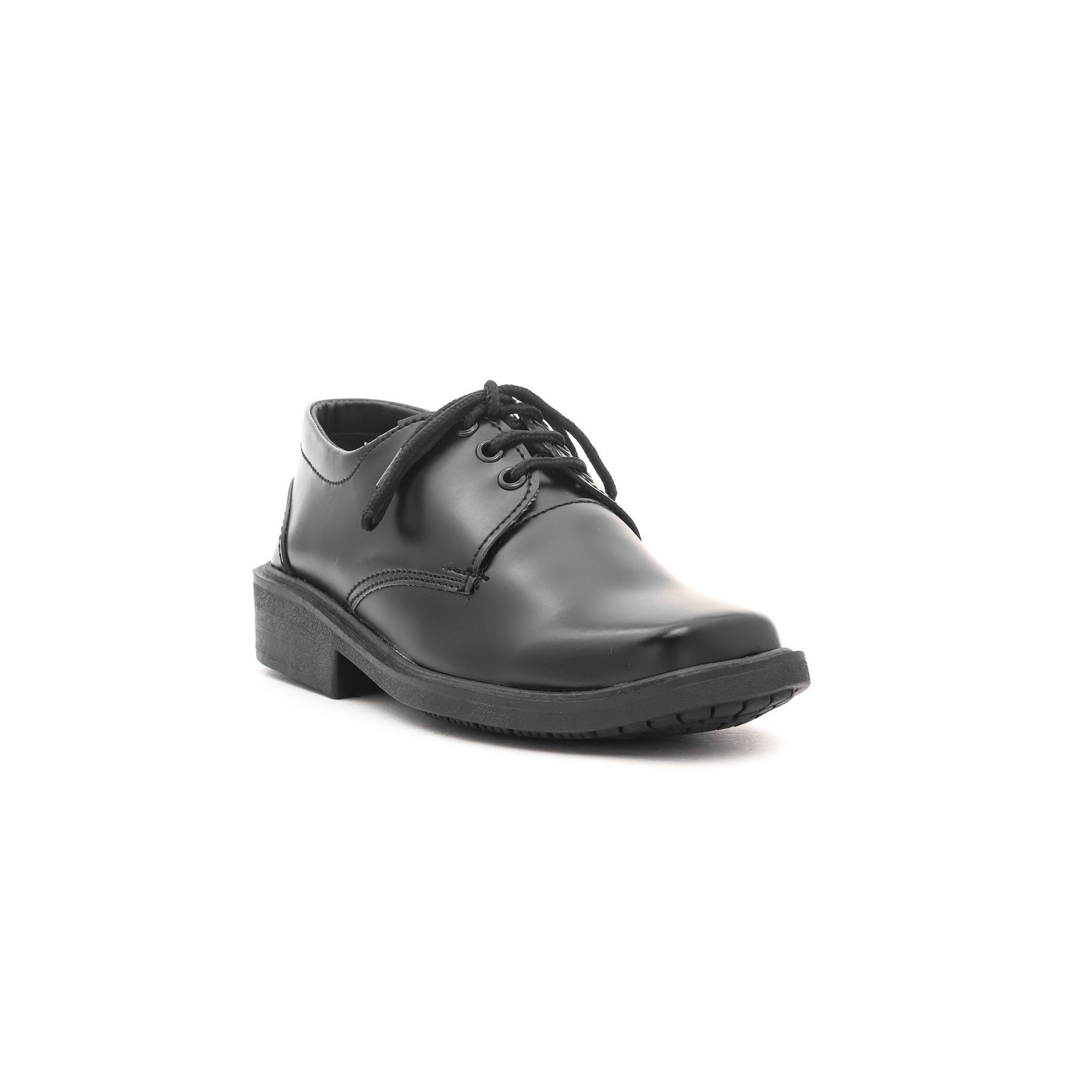 Boys Black School Shoes SK1051