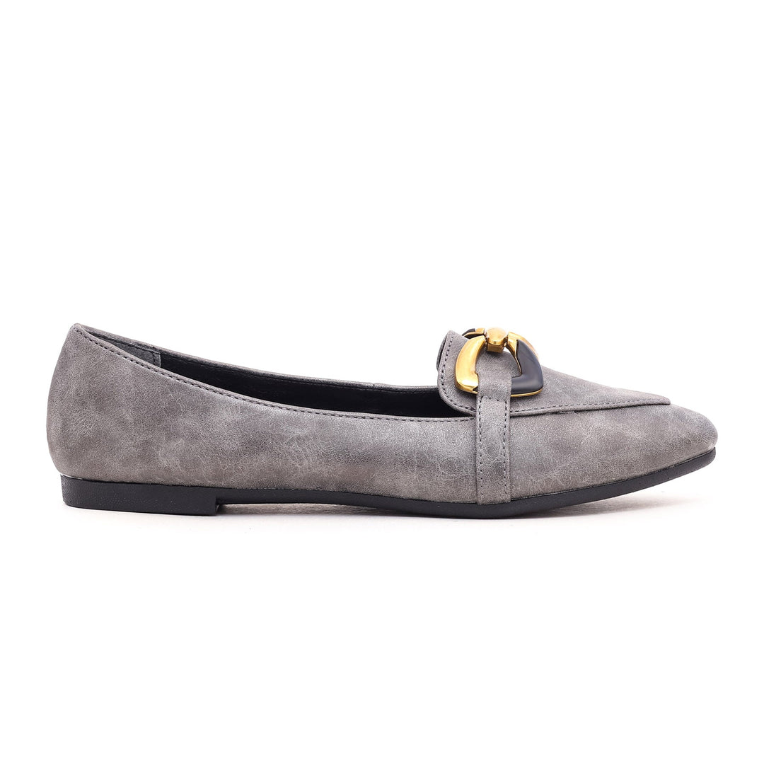 Grey Winter Pumps WN0841 | Stylo