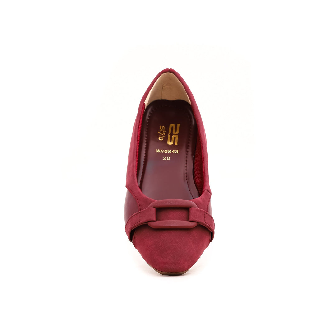 Maroon Pumps WN0843