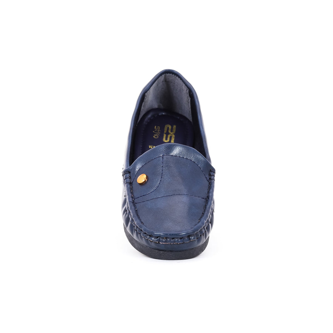 Navy Winter Moccasin WN4163