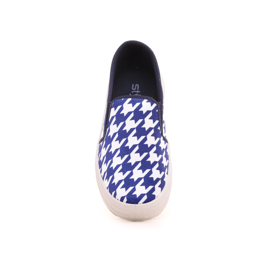 Blue Casual Slip Ons WN6130