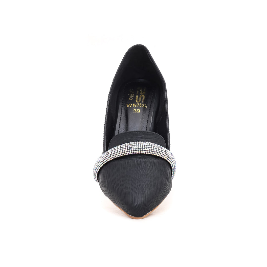 Black Court Shoes WN7337