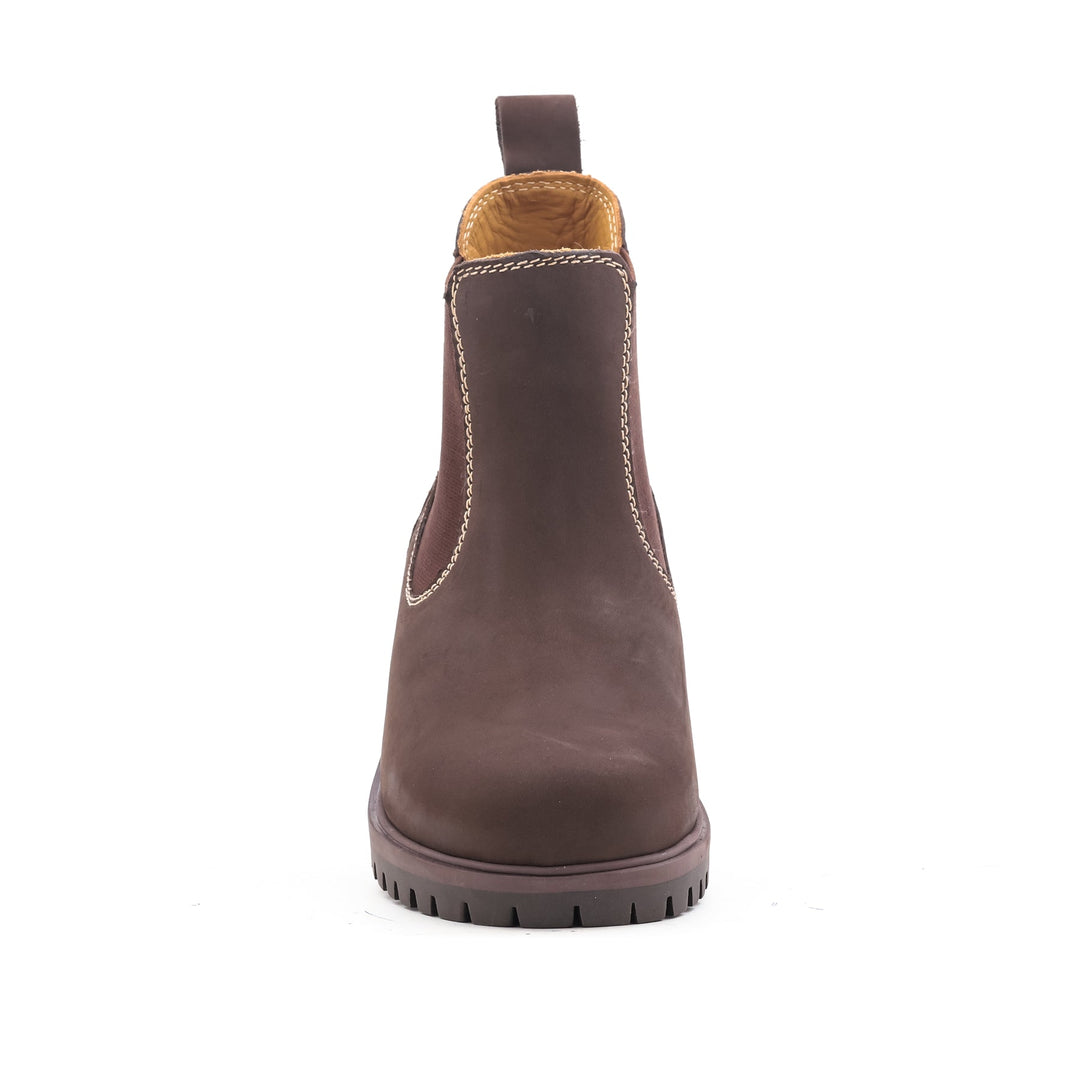 Brown Winter Long Shoes WN9014